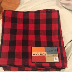 NWT Woolrich cotton napkins